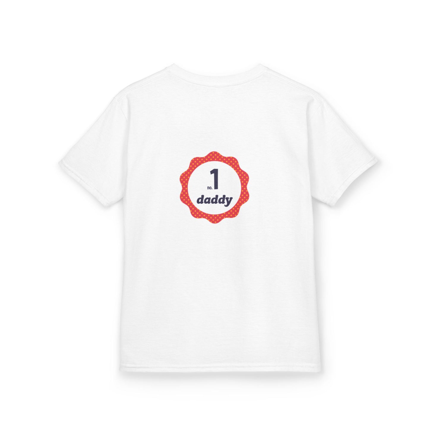 Superhero Dad Kids Tee - #1 Daddy Design for Father's Day