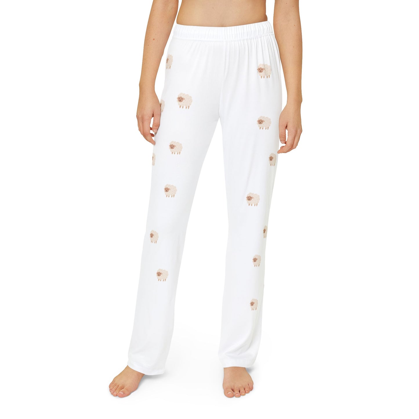 Cozy Kids Lounge Pants with Cute Sheep Design