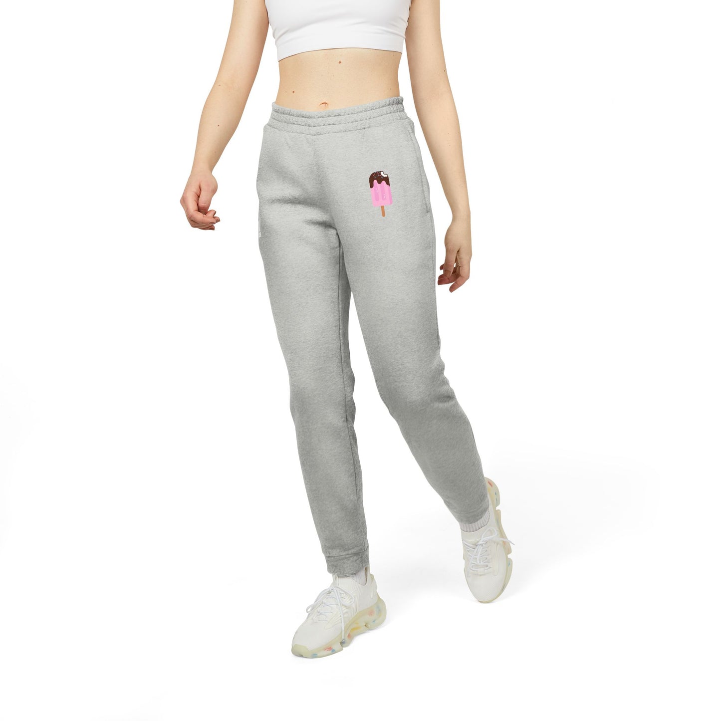 Cozy Unisex Fleece Joggers with Fun Design