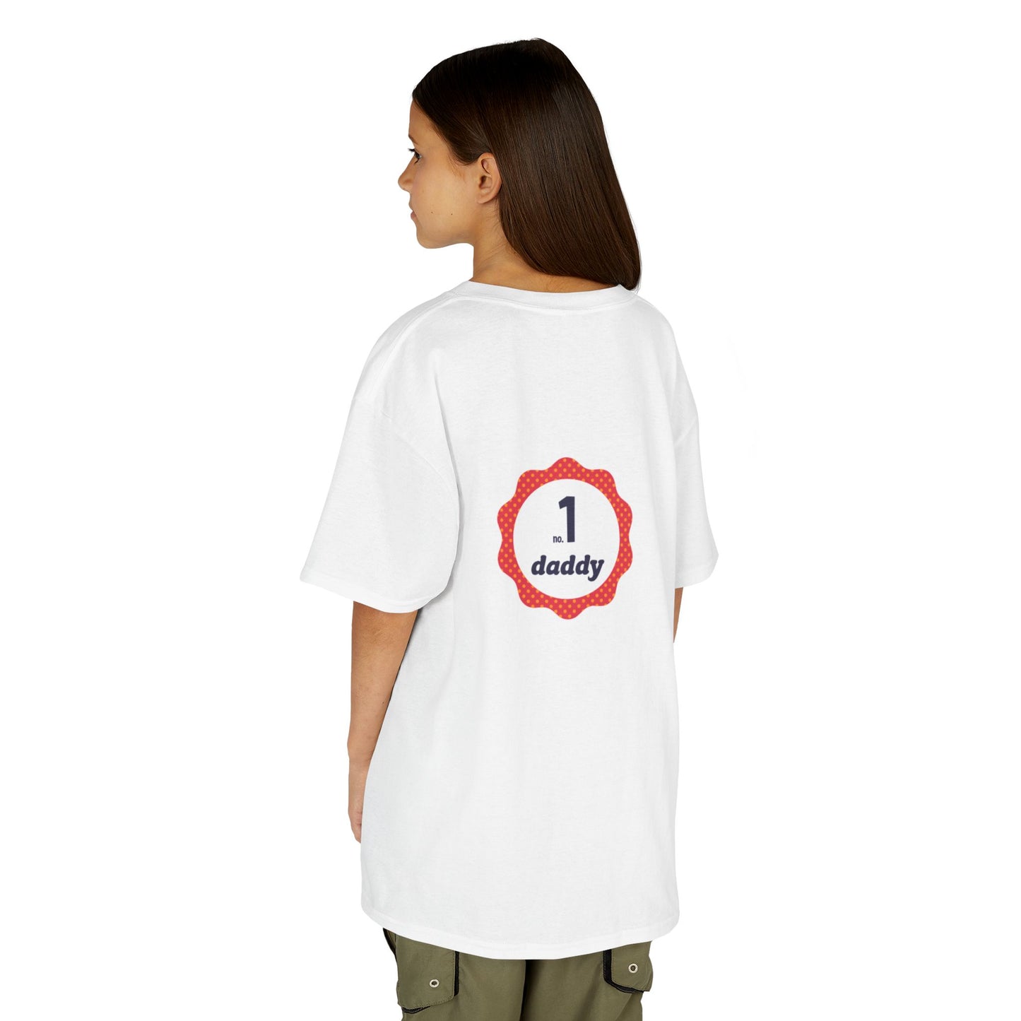 Superhero Dad Kids Tee - #1 Daddy Design for Father's Day
