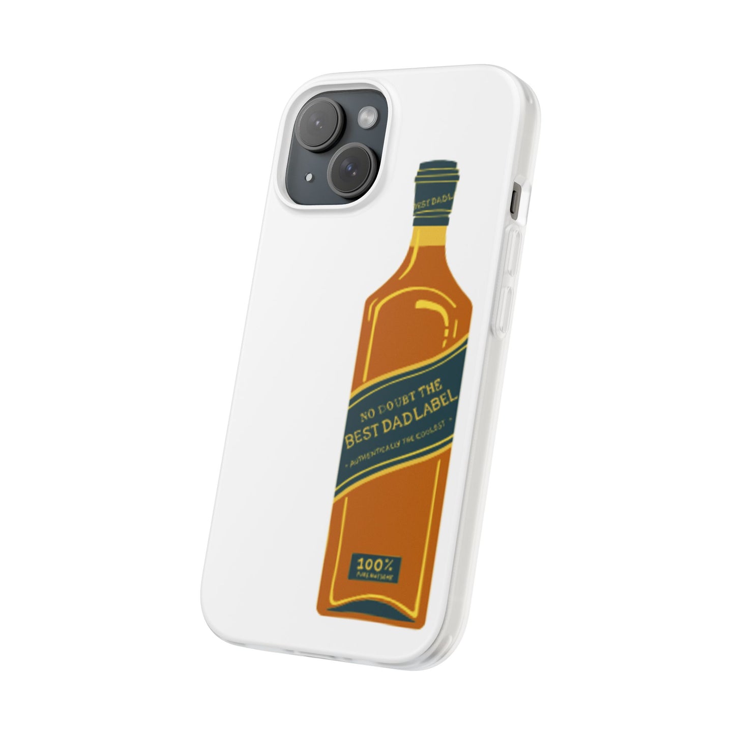Whiskey Lover Flexi Cases - Perfect Gift for Dads, Customized Phone Cover, Fun Accessories for Birthday, Father's Day, and Celebrations