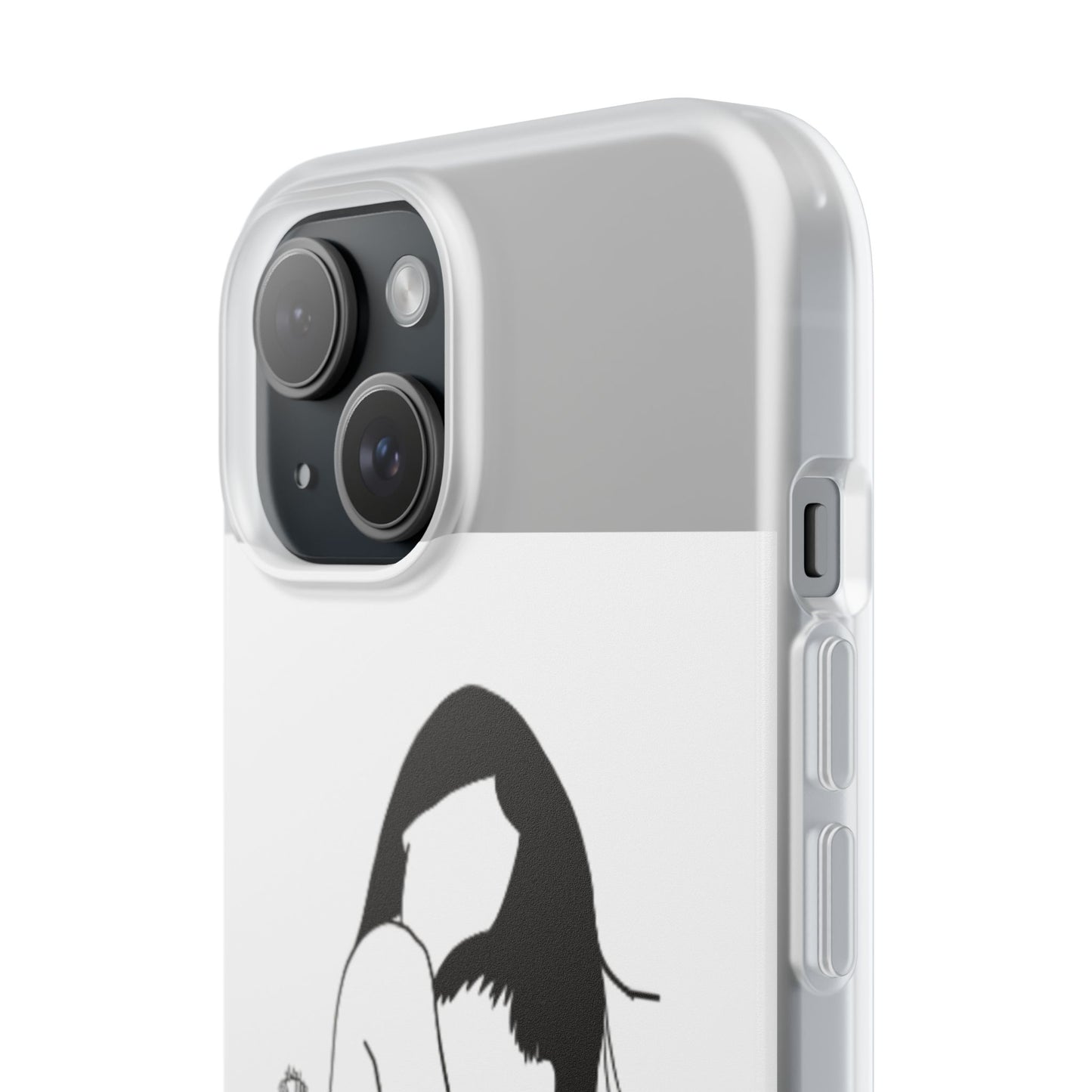 Artistic Mother's Love Flexi Case – Unique Phone Cover with Floral Design