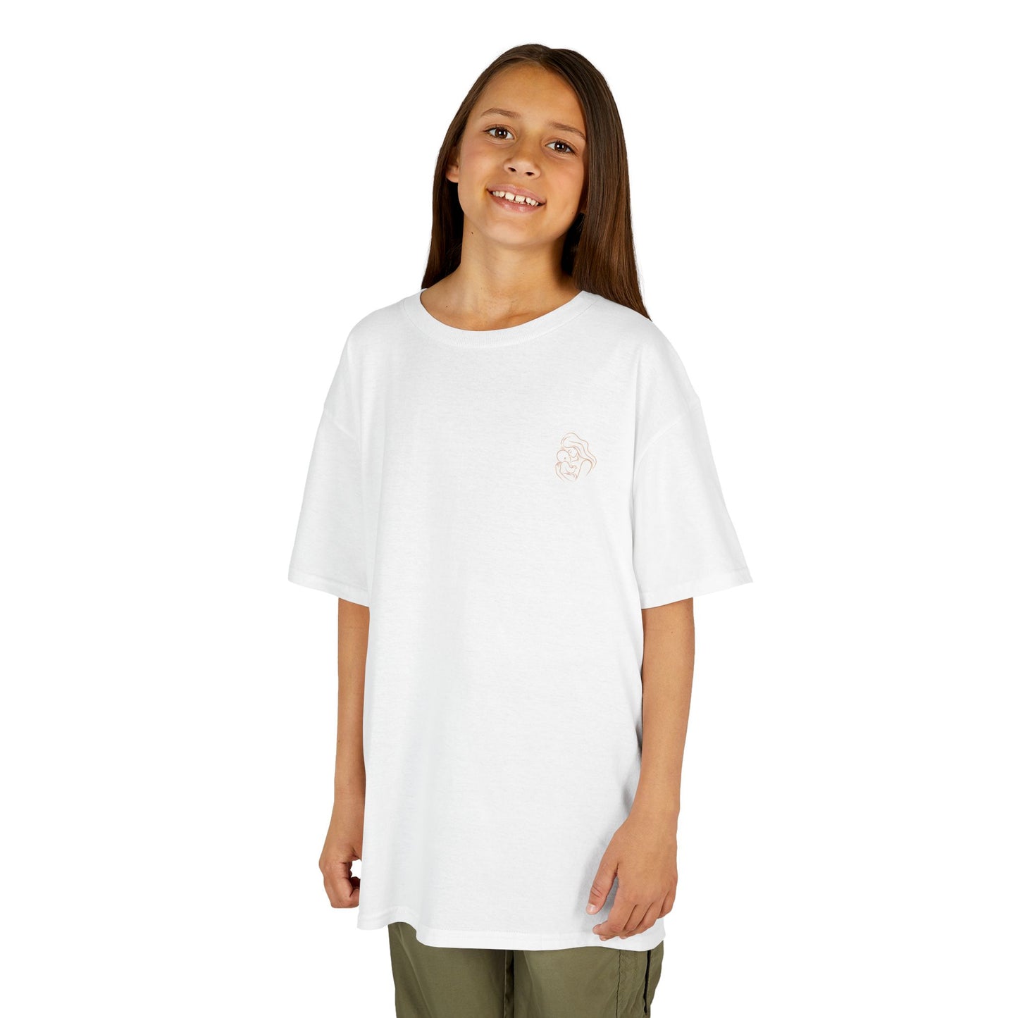 Kids 'Best Mom Ever' Heavy Cotton Tee - Perfect Gift for Mother's Day!