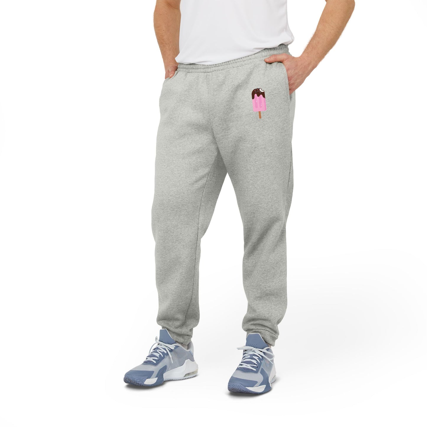 Cozy Unisex Fleece Joggers with Fun Design