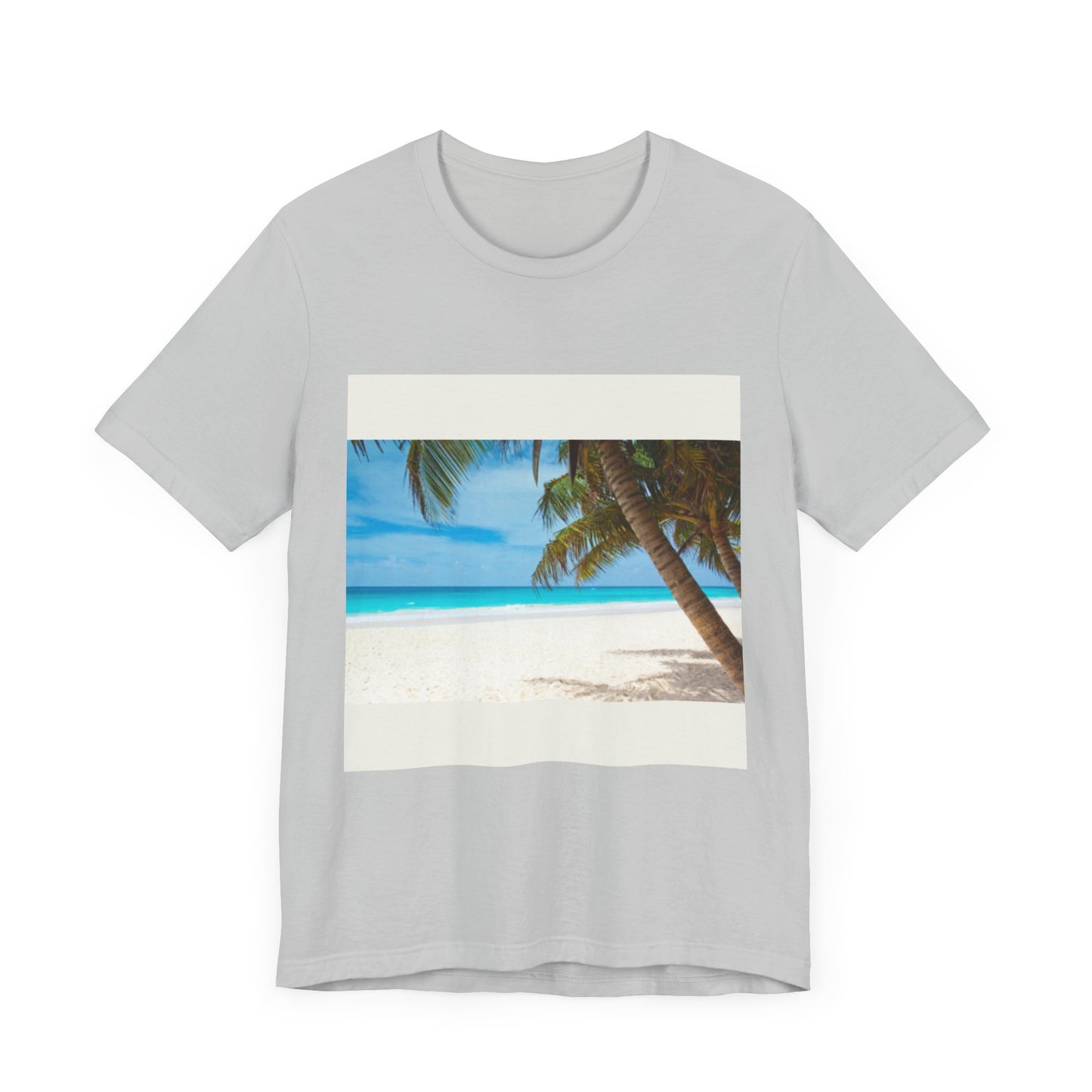 Beach Vibes Unisex Tee - Relaxing Tropical Scene, Summer Apparel, Gift for Beach Lovers, Vacation Outfit, Casual T-Shirt