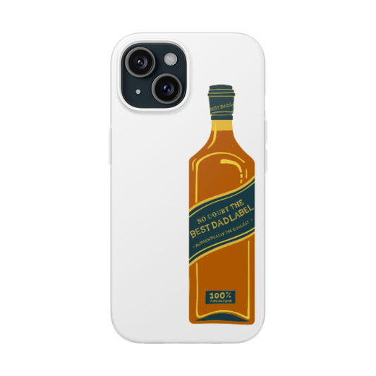 Whiskey Lover Flexi Cases - Perfect Gift for Dads, Customized Phone Cover, Fun Accessories for Birthday, Father's Day, and Celebrations