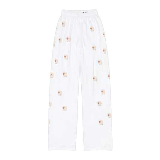 Cozy Kids Lounge Pants with Cute Sheep Design