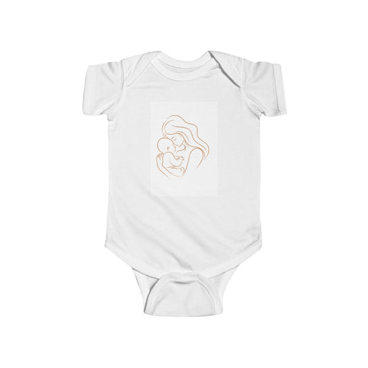 Sweet Embrace Baby Bodysuit, Cute Baby Clothes, Infant Gift, Newborn Outfit, Baby Shower Gift, Soft Jersey Onesie