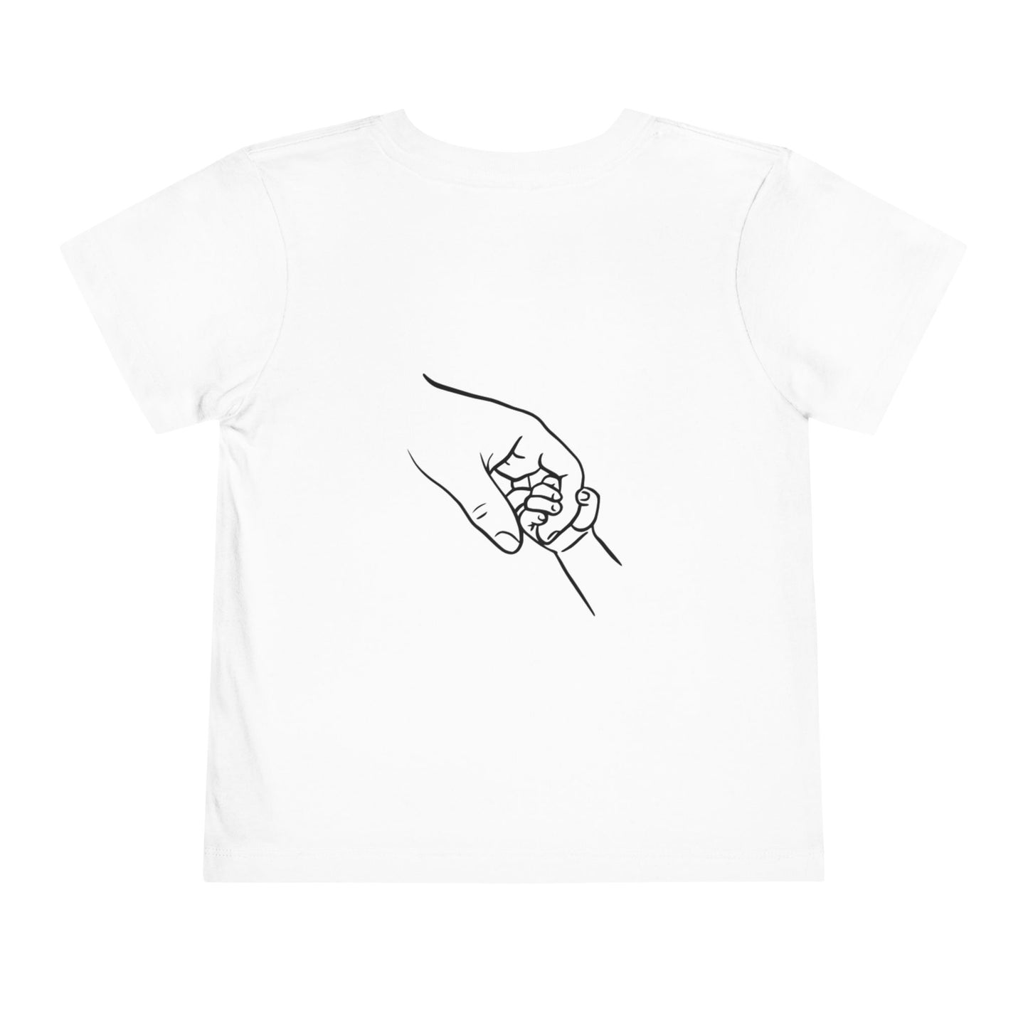 Cute Toddler Short Sleeve Tee - Crowned 'Mom' Design