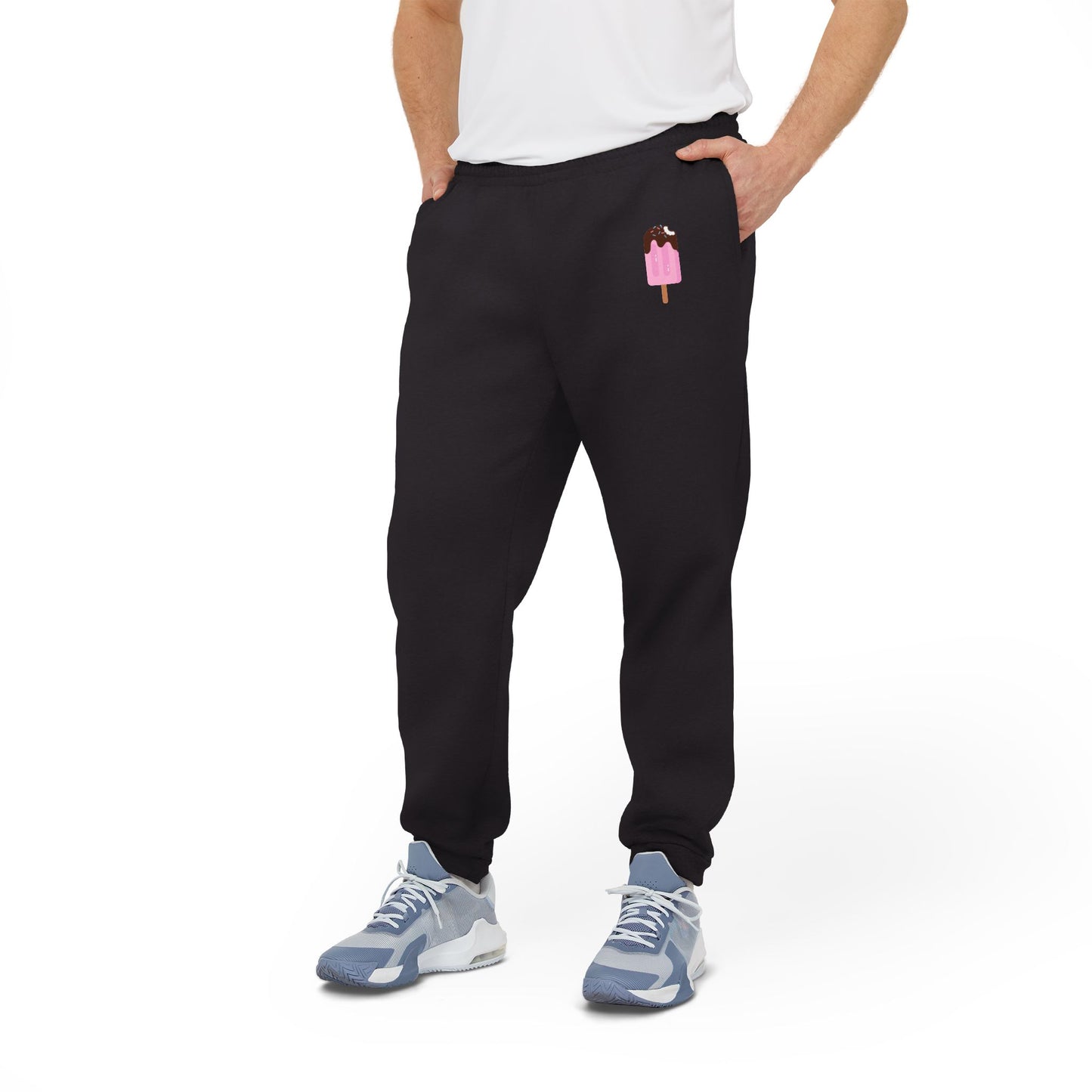 Cozy Unisex Fleece Joggers with Fun Design